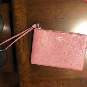 Brand new Lilac Coach wristlet/wallet.